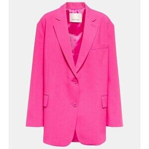 The Frankie Shop Bea oversized blazer Fuschia Small